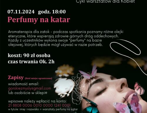 WARSZTATY – PERFUMY NA KATAR