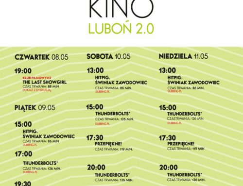 WEEKEND W KINIE 8 – 11 MAJA