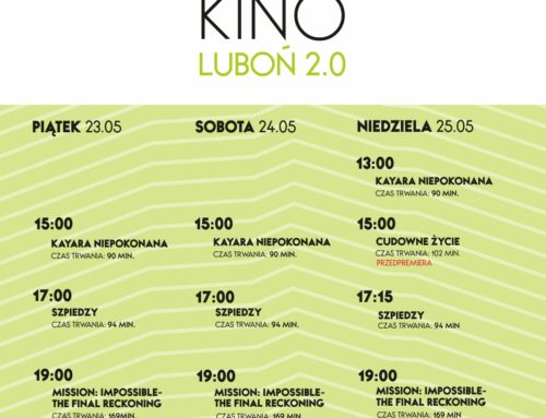 WEEKEND W KINIE 23 – 25 MAJA