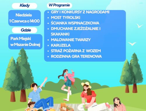 Dzień Dziecka w Mszanie Dolnej. W niedzielę zapraszamy do Parku Miejskiego