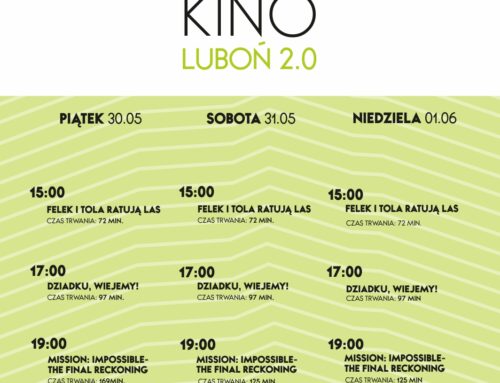 WEEKEND W KINIE 30 MAJA – 1 CZERWCA